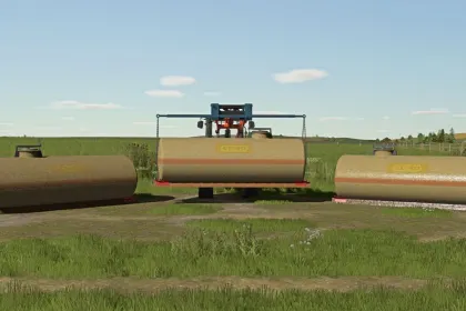 Ефективна Цистерна Cemo 5,000 L GRP Tank для Води, Молока та Рідких Добрив у FS25