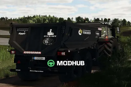 Причіп Krampe Halfpipe HP 20 для FS25 — 3