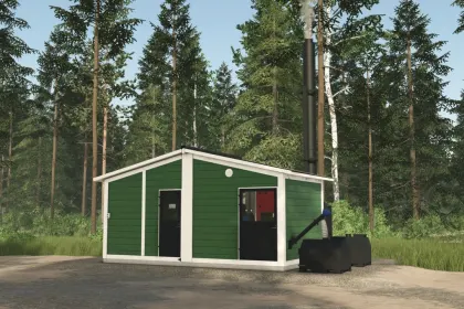 Ефективна БіоТЕЦ Ala-Talkkari Veto Cont M 300 кВт для Прибуткової Ферми — 1