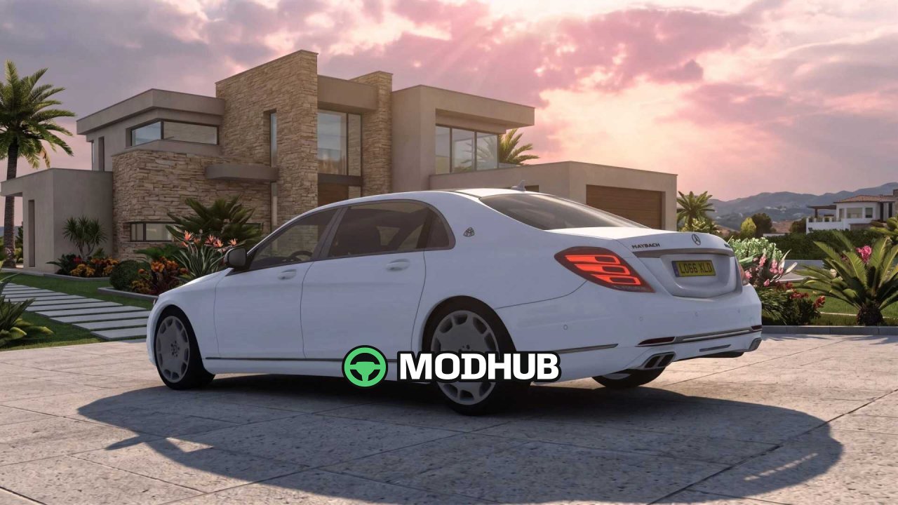 Автомобіль Mercedes-Benz Maybach S 400D v1.61x для ETS2