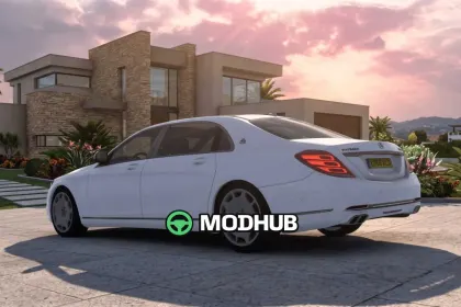 Автомобіль Mercedes-Benz Maybach S 400D v1.61x для ETS2 — 2