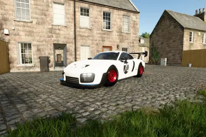 Автомобіль Porsche 935 #70 Porsche Motorsport для Farming Simulator 25
