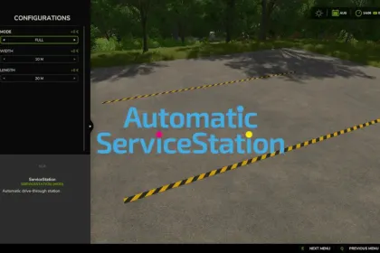 Автоматична станція обслуговування для Farming Simulator 25