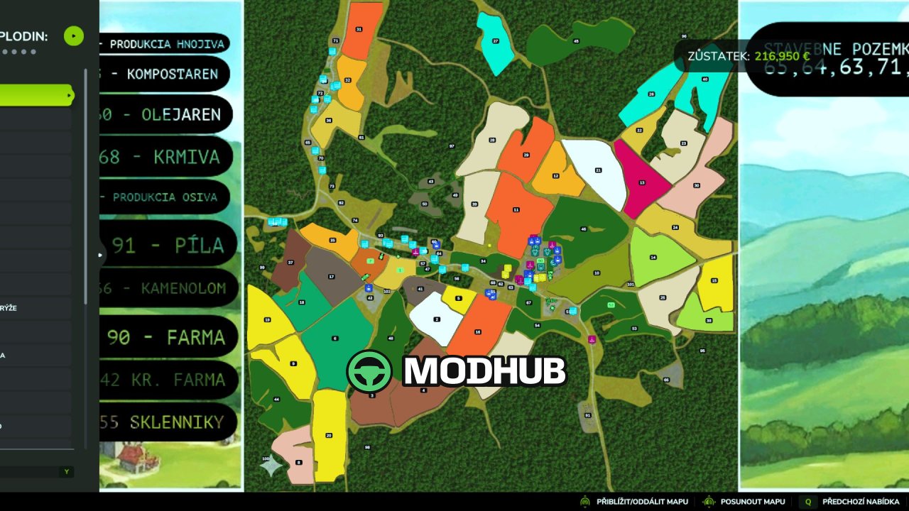 Карта Slovak Valley v1.2 для FS25