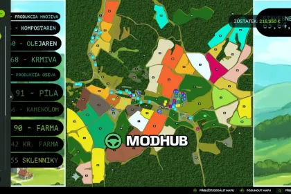 Карта Slovak Valley v1.2 для FS25 — 2
