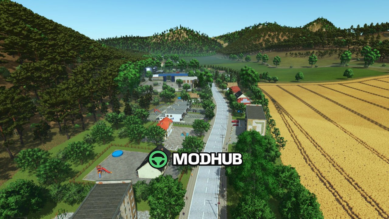 Карта Slovak Valley v1.2 для FS25