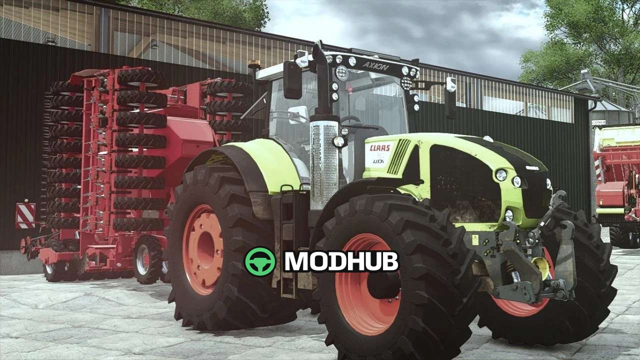 Трактор Claas Axion 900 для FS25