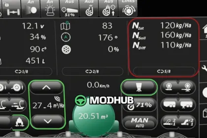 Причіп Samson для рідкого гною з екраном isoBUS для FS25 — 2