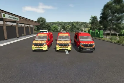 Car Renault Master IV (VSAV SDIS 59) for Farming Simulator 25