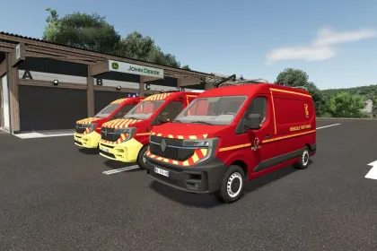 Автомобіль Renault Master IV (VSAV SDIS 59) для Farming Simulator 25 — 2