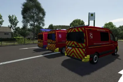 Автомобіль Renault Master IV (VSAV SDIS 59) для Farming Simulator 25 — 3