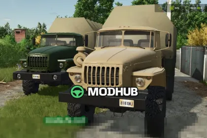Мод на Вантажівки Ural 4320 Logistica v1.0.0.0 для Фермер Симулятор 25 — 2