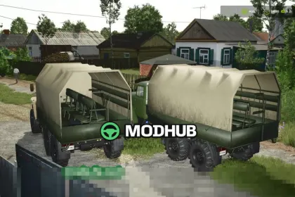 Мод на Вантажівки Ural 4320 Logistica v1.0.0.0 для Фермер Симулятор 25 — 3