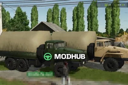 Мод на Вантажівки Ural 4320 Logistica v1.0.0.0 для Фермер Симулятор 25 — 1