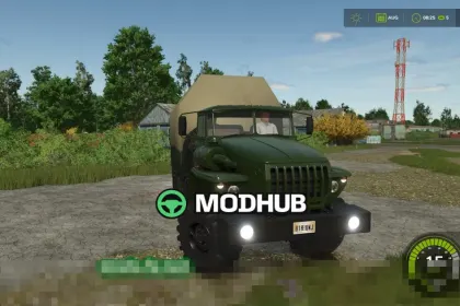 Мод на Вантажівки Ural 4320 Logistica v1.0.0.0 для Фермер Симулятор 25 — 5