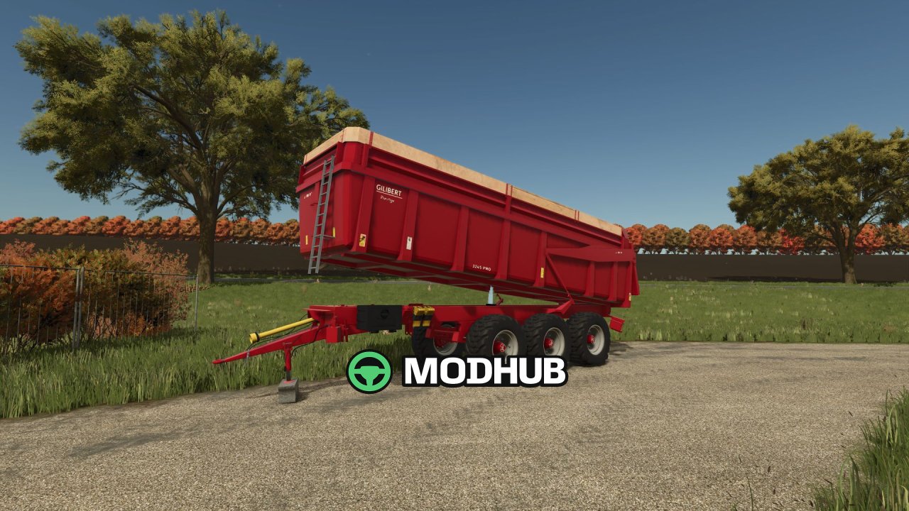 Причіп Gilibert 3245 для FS25