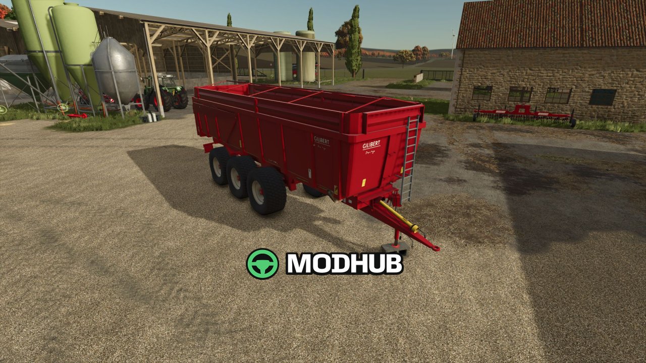 Причіп Gilibert 3245 для FS25