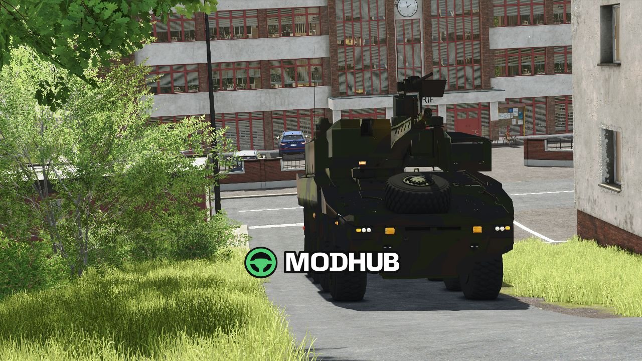 Бронетранспортер Boxer MRAV (8×8) для FS25