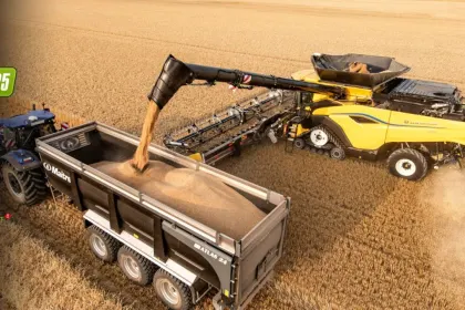 Nowy pakiet tła Custom New Holland — Stylowe tła menu dla Farming Simulator 25 — 3