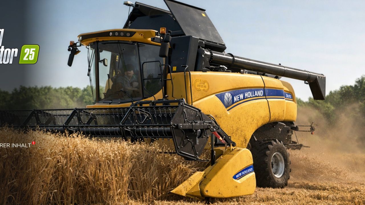 Nowy pakiet tła Custom New Holland — Stylowe tła menu dla Farming Simulator 25