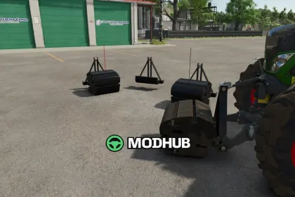Вантаж New Holland 900 кг для FS25 — 2