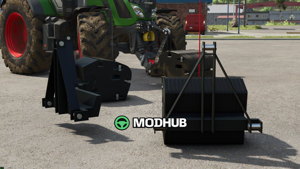 Вантаж New Holland 900 кг для FS25