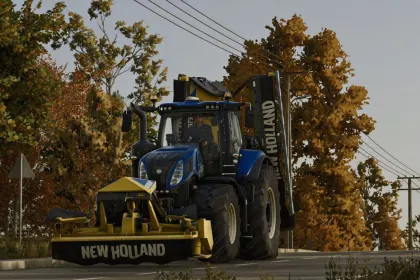 Косарка New Holland DiscCutter F 320P + MegaCutter 1020 для Farming Simulator 25 — 2