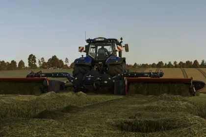 Косарка New Holland DiscCutter F 320P + MegaCutter 1020 для Farming Simulator 25 — 3