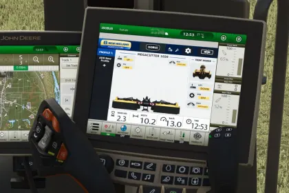 Косарка New Holland DiscCutter F 320P + MegaCutter 1020 для Farming Simulator 25 — 6