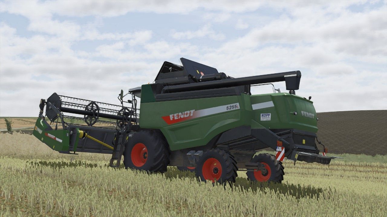 Трактор Fendt 5255L для Farming Simulator 25