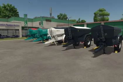 Ефективний Розкидач Добрив Sulky SKY XT130 42 м для Farming Simulator 25 — 1