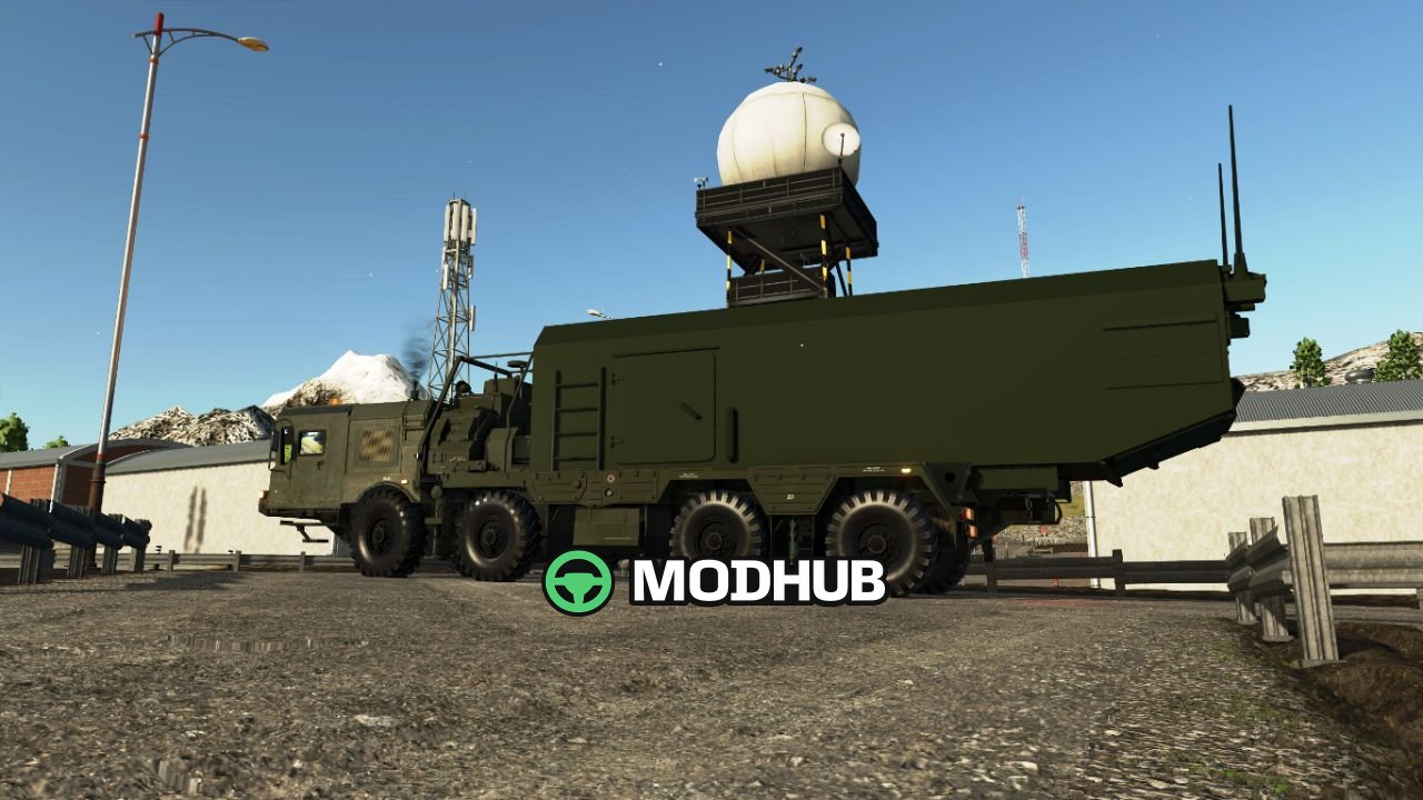 Truck MZKT-7930 (8×8 Heavy Chassis with Command / C4ISR Module) for FS25