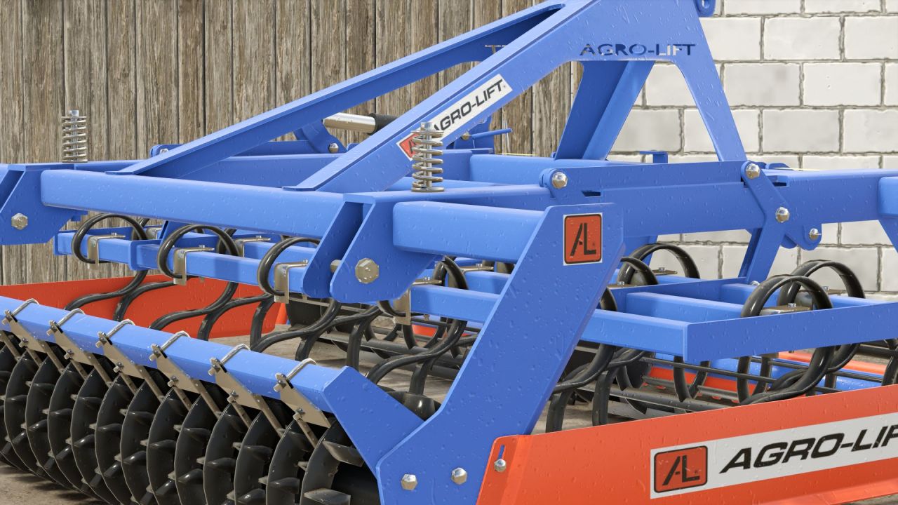 Ефективний Культиватор Agro-Lift AUK 3 м для Швидкої Підготовки Ґрунту в FS25