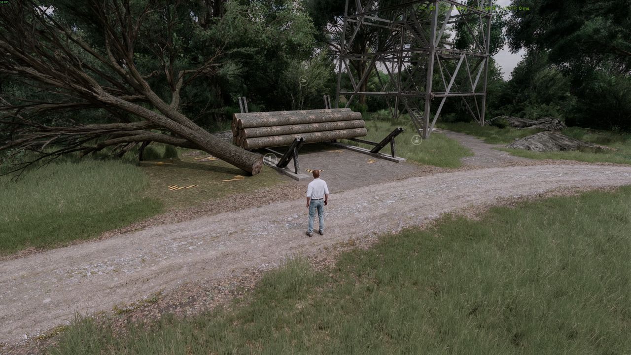 Сховище для колод Log Storage Silo для Farming Simulator 25