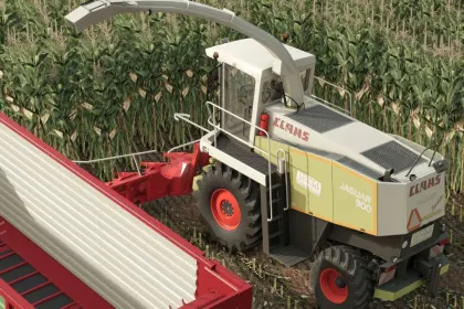 Кормозбиральний комбайн Claas Jaguar 900 Speedstar для Farming Simulator 25 — 2