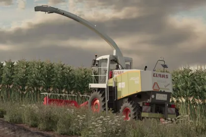 Кормозбиральний комбайн Claas Jaguar 900 Speedstar для Farming Simulator 25 — 3