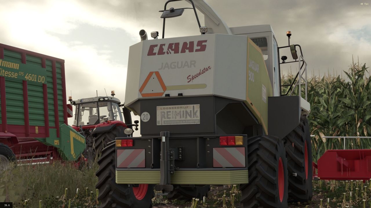 Кормозбиральний комбайн Claas Jaguar 900 Speedstar для Farming Simulator 25