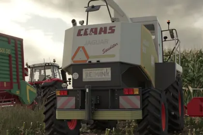Кормозбиральний комбайн Claas Jaguar 900 Speedstar для Farming Simulator 25 — 4