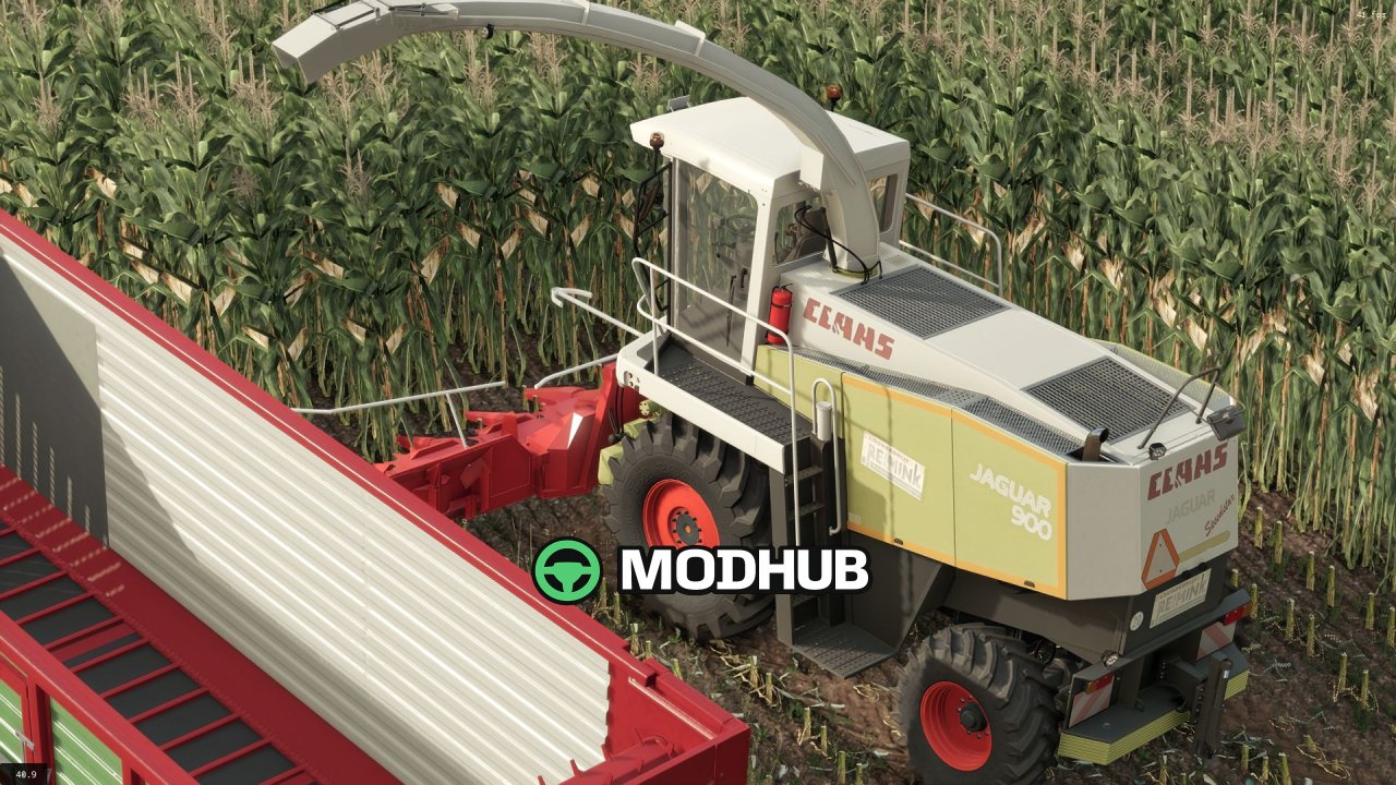 Комбайн Claas Jaguar 900 Speedstar V1.0 для FS25