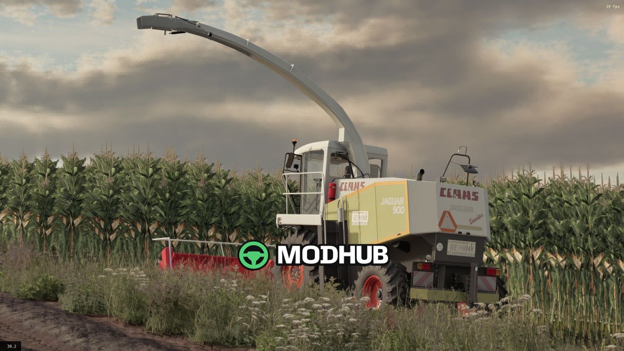 Комбайн Claas Jaguar 900 Speedstar V1.0 для FS25