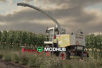 Комбайн Claas Jaguar 900 Speedstar V1.0 для FS25 — 3