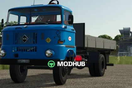 LKW IFA W50 + KCR für FS25