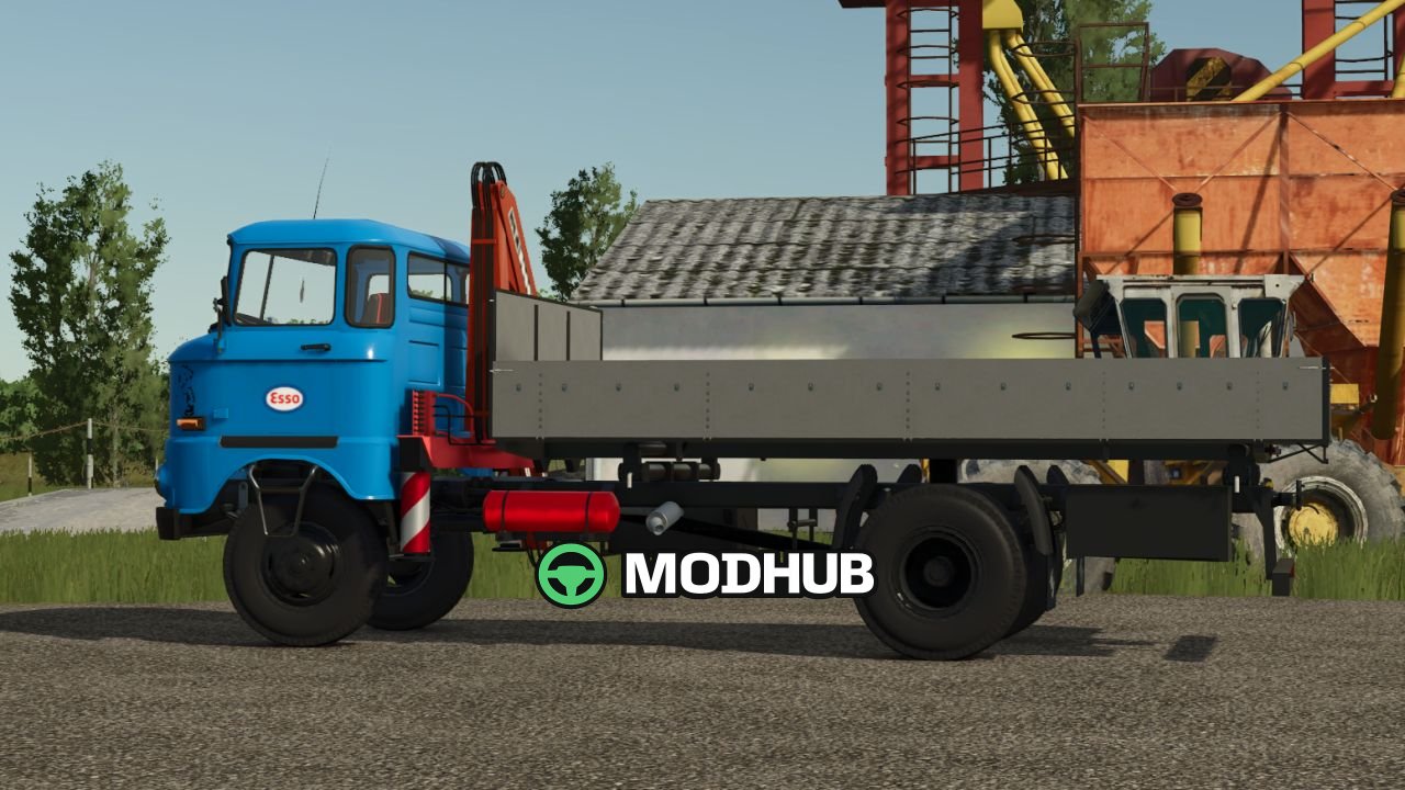 Вантажівка IFA W50 + KCR для FS25