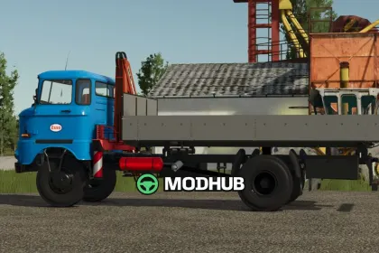 Вантажівка IFA W50 + KCR для FS25 — 3