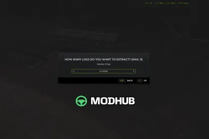 Сховище для колод Log Storage Silo V1.0.0.2 для FS25 — 3
