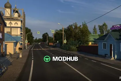 Karte Project Russia v5.7.1a 1.61 für ETS2 — 3