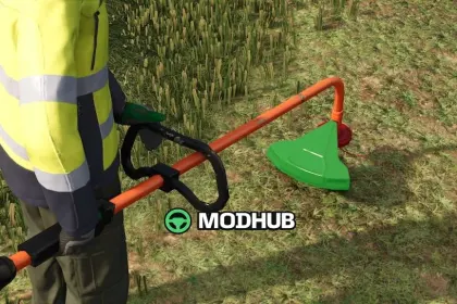Mähwerk Brush Cutter Rust Edition v1.7 für FS25