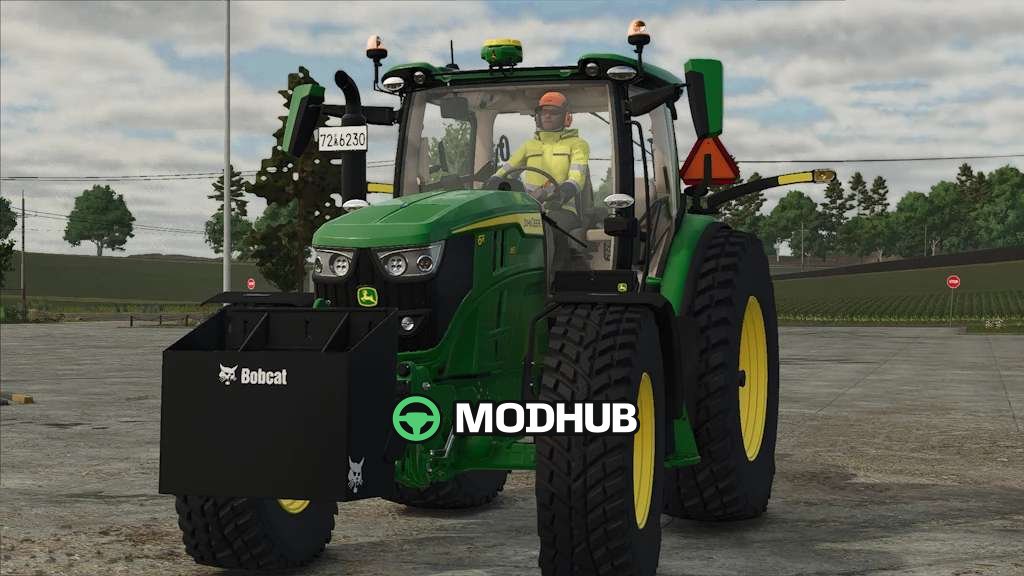 Баластний вантаж Bobcat 3 Point Rust Edition для FS25