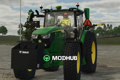 Баластний вантаж Bobcat 3 Point Rust Edition для FS25 — 2