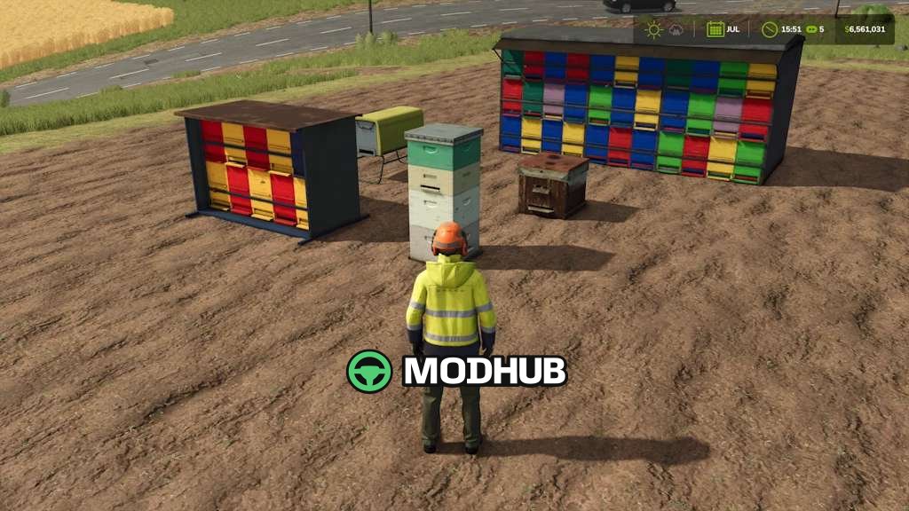 Вулики Bee Hive Pack v2.0 для FS25